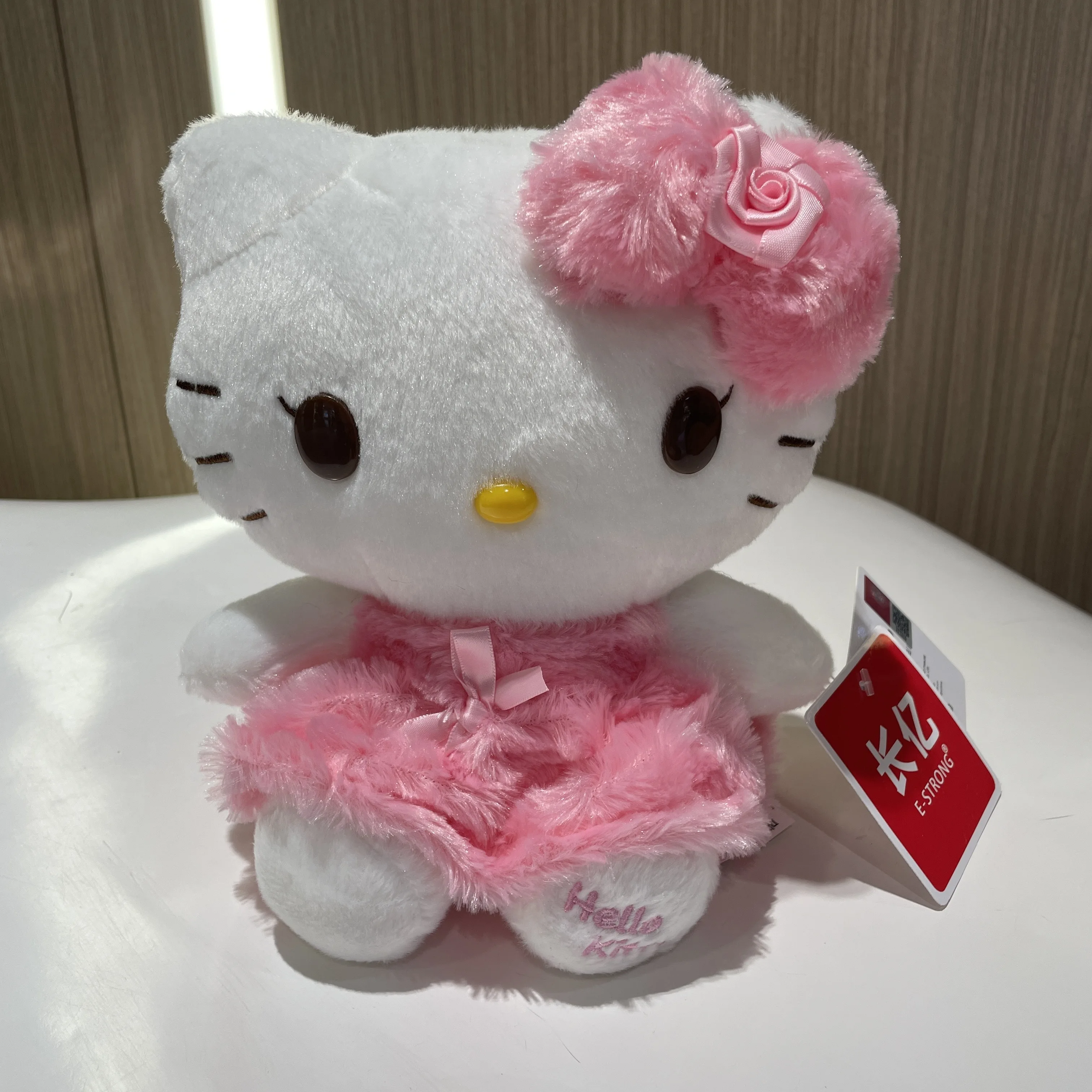 Genuine Sanrio Hello Kitty Anime Stuffed Toys Plushier Soft Pillow Birthday Gifts For Girls Kawaii Melody Kitty Plush Dolls