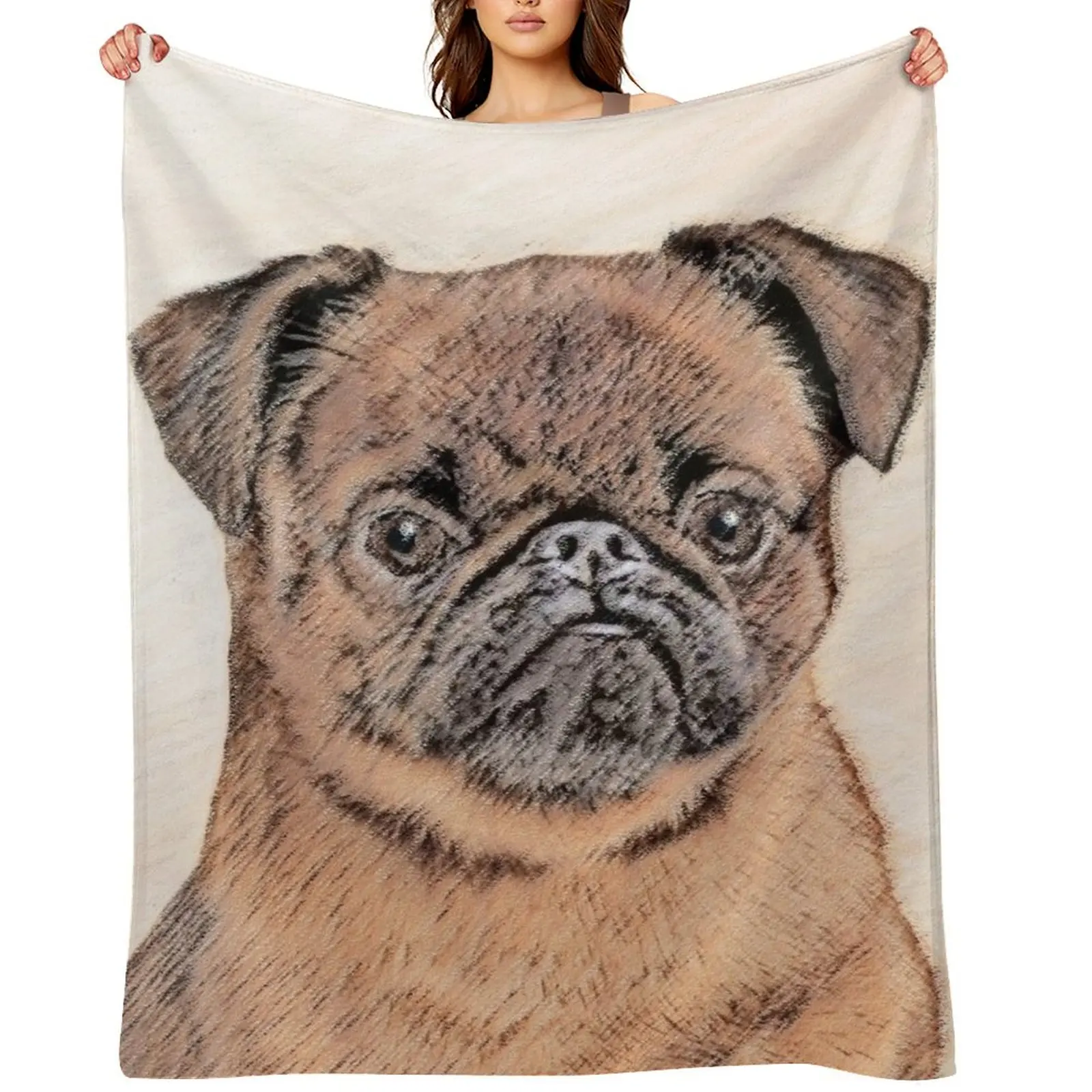 

Brussels Griffon Smooth Throw Blanket christmas decoration heavy to sleep Luxury Designer christmas gifts Blankets