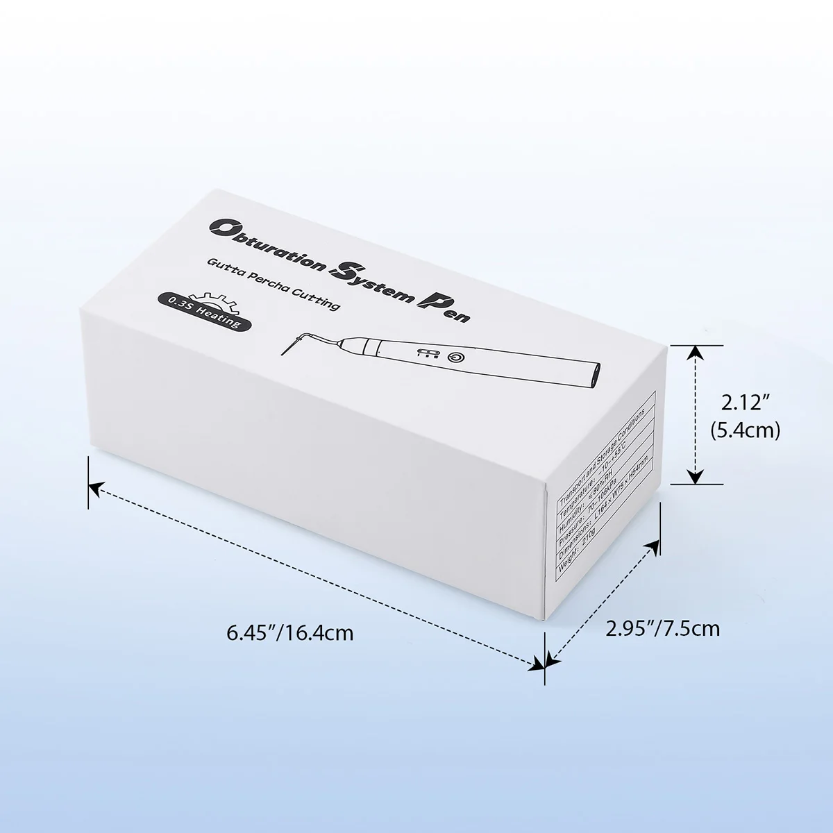 AZDENT Dental Endo Obturation Pen Plugger Guttapercha Obturationssystem Beheizter Stift Nadeln Kabelloses Wurzelkanal-Dentalwerkzeug – Detail 7