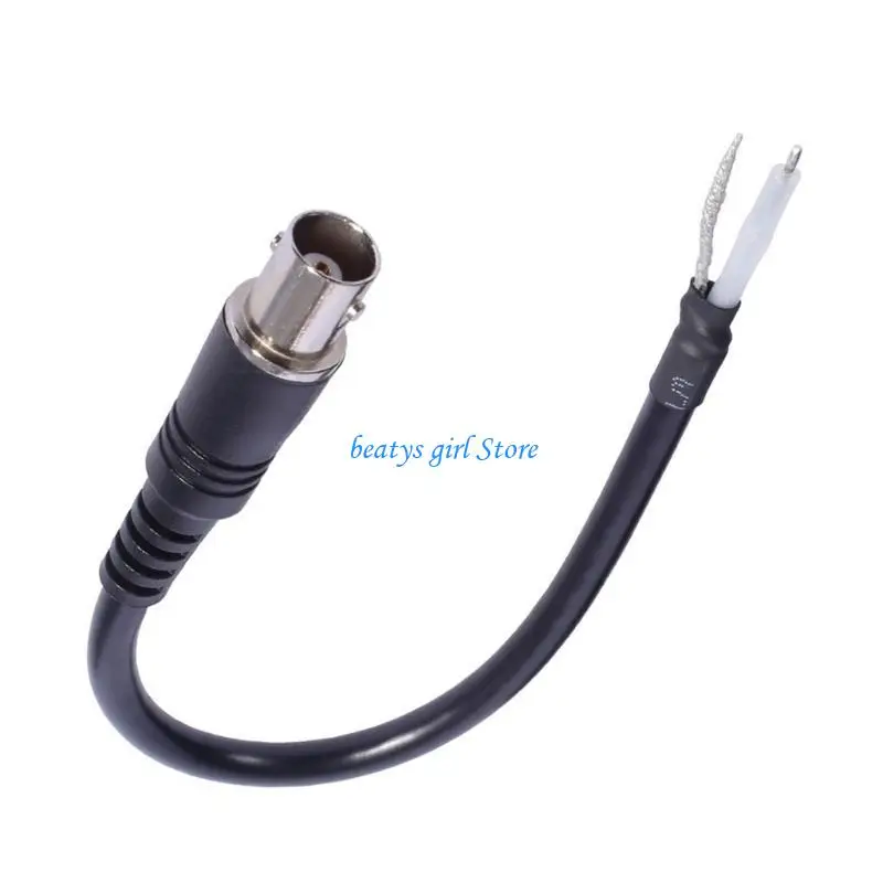 C7AB BNC Male Female Coaxials Extension Plug Open Wire for CCTV Security Terminals Adapter