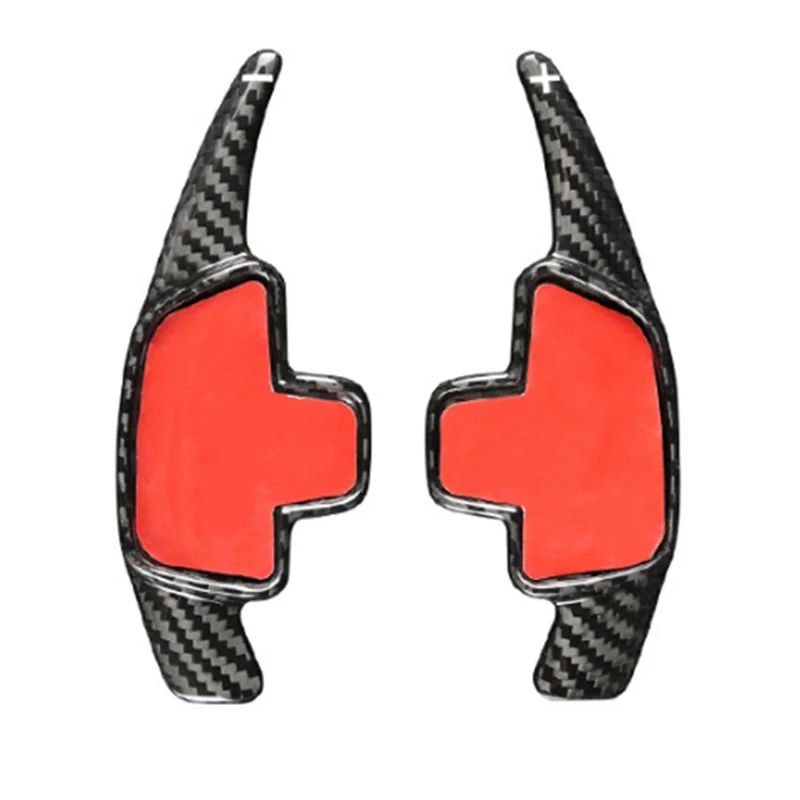 

A77T-Car Steering Wheel Paddle Shift Extension Shifters Carbon Fiber Trim Sticker For Mercedes Benz A B C E S V G Class