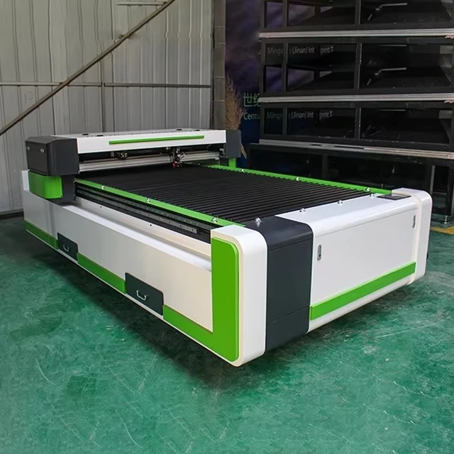 Jinan MingXing 1300x2500mm Flachbett-CO2-Gravur- und Schneidemaschine für Acryl, Holz, MDF