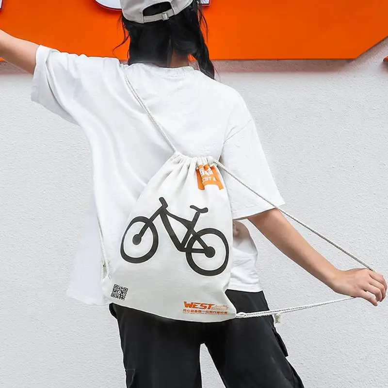 

String Bag Backpack Large Capacity Waterproof Drawstring Bag Lightweight Portable Cycling Accessories Multi-functional Fitness