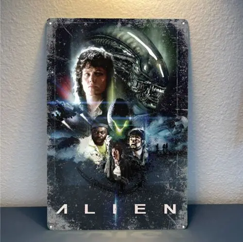 Alien Movie Metal Poster Tin Sign 20x30cm Plate sign