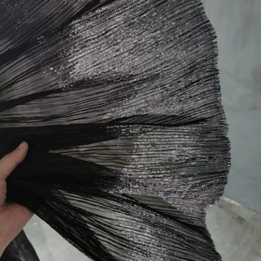 32色のきらめくフリル付きオリジナル虹色オーガンザ生地、ブライダルウェディングデコレーション、花柄クラフト素材