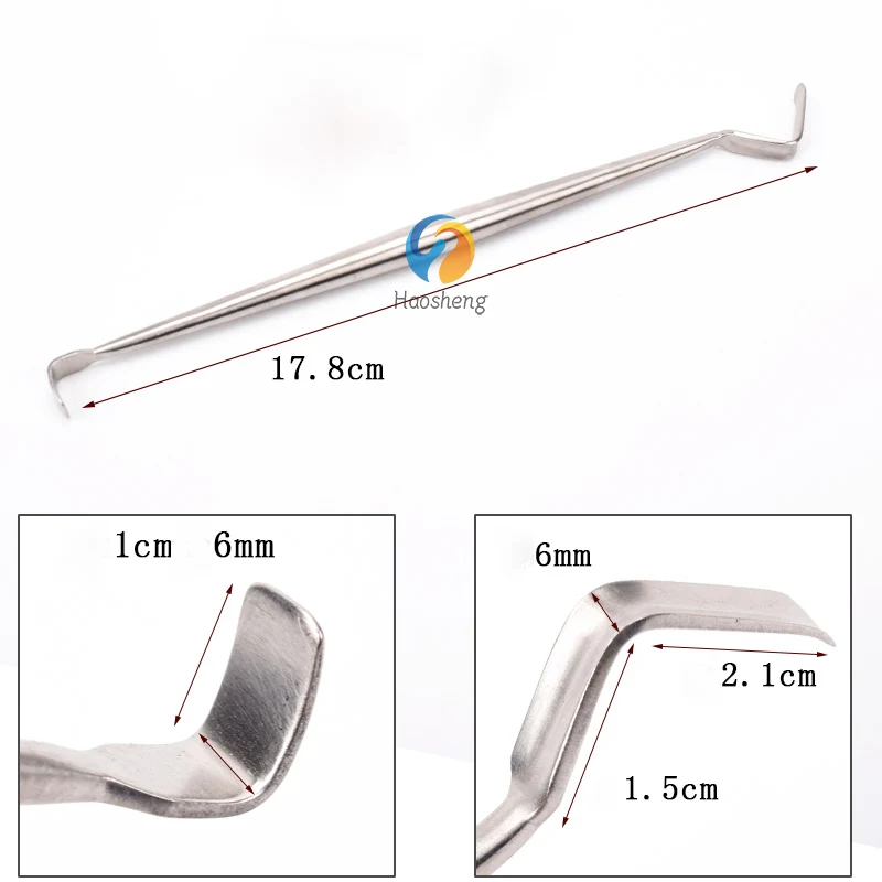 Eyelid Hooks Nasal Jaw Cosmetic Plastic Surgery Instruments Correction Nose Double Ended Aufricht Retractor