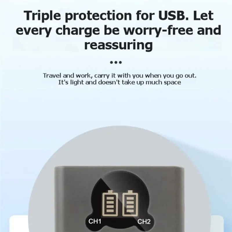 T31C-Dual For Gopro MAX Rechargeable Lithium Battery For 360 Panoramic Action Cameras Batteries Accessories