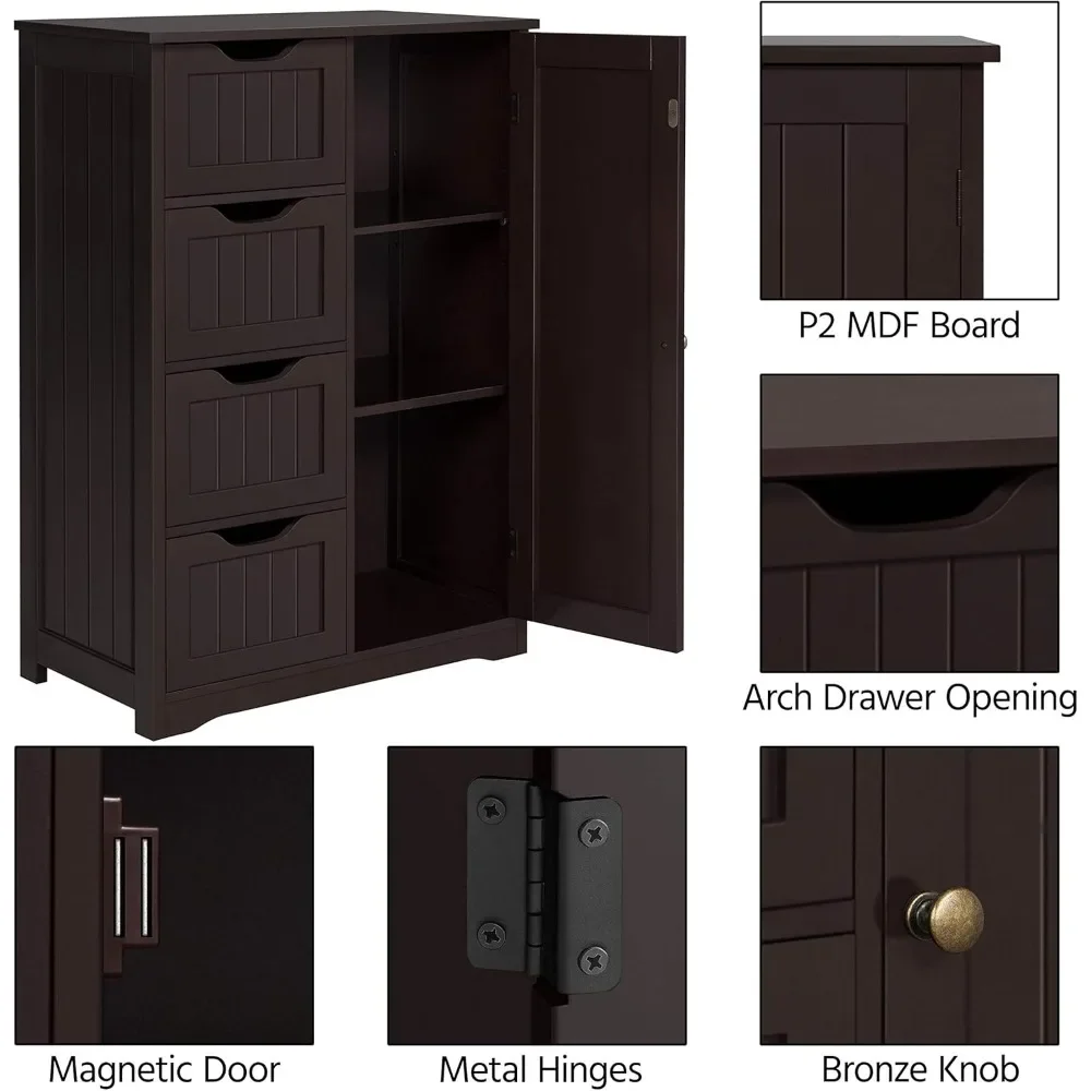 Contemporary White Marble LED Coffee Table with Storage and 2-Tier Design for Living Room