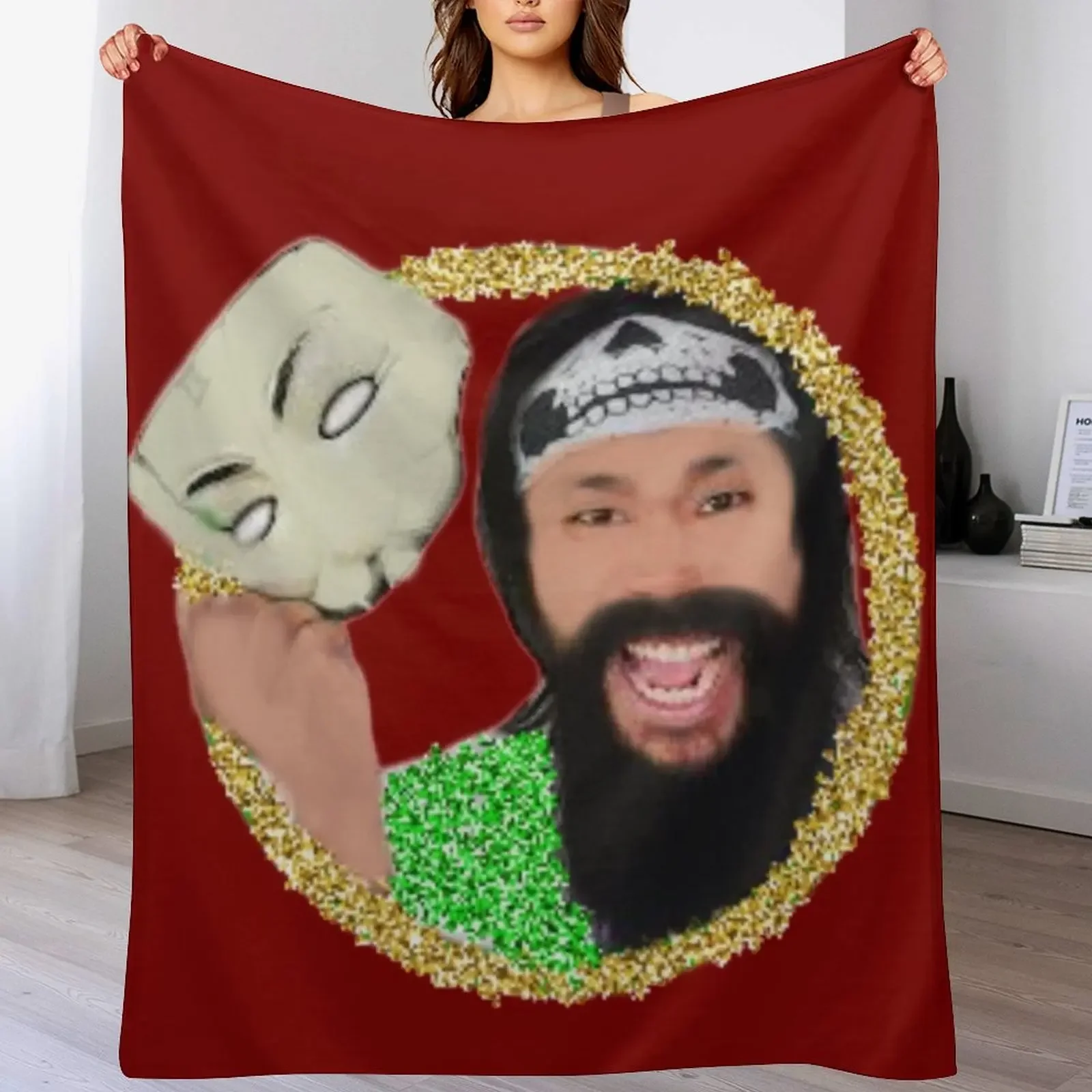 

Melvin pz9 Throw Blanket Ultra Plush Cozy Blanket for Napping Sleeping