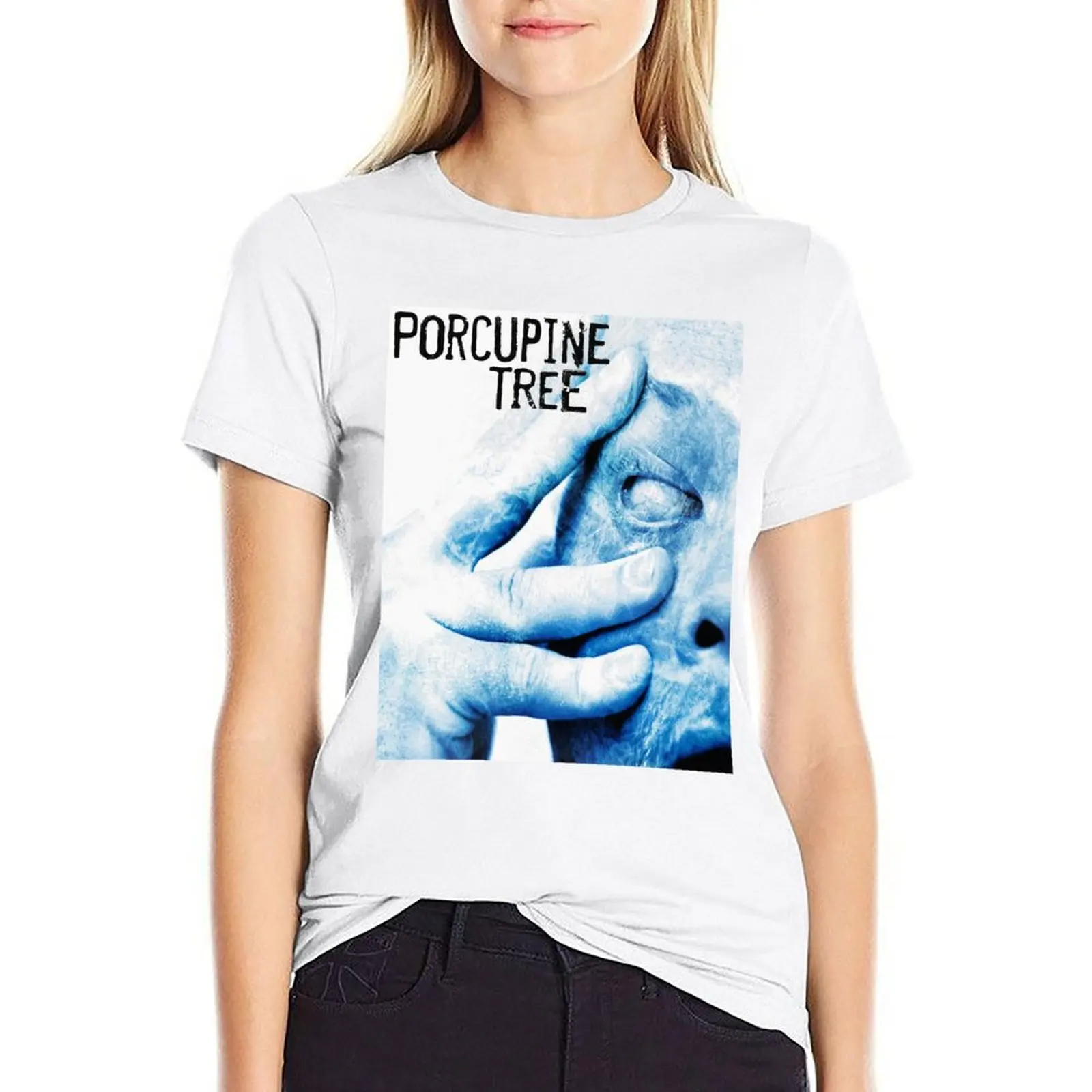 

Porcupine Tree T-shirt aesthetic clothes funny plain t shirts for Women