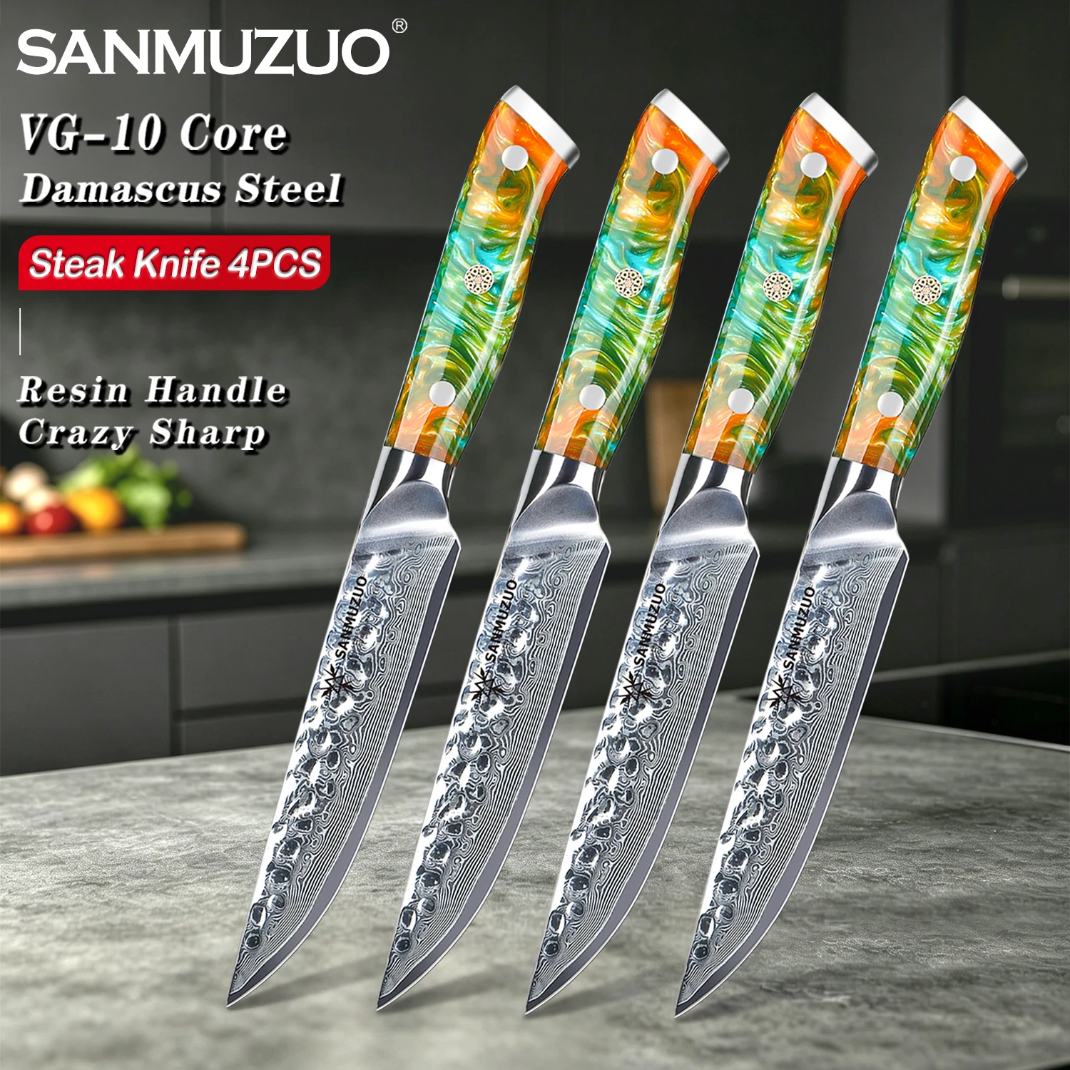 SANMUZUO 4PCS 5