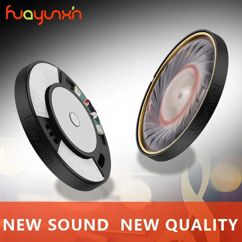 40mm 320ohm CCAW voice coil PEEK diaphragm Full frequency range Hi-Fi Audio gaming headsets dynamic drive speaker unit