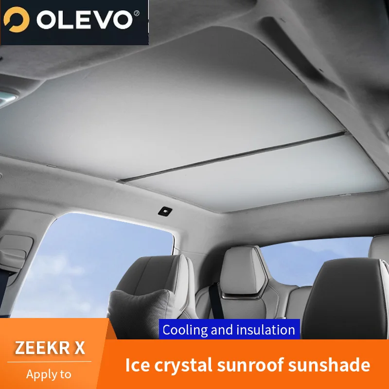 New Apply to ZEEKR X Sunroof Sunshade Curtain Insulation Sunscreen Interior Modification Special Supplies