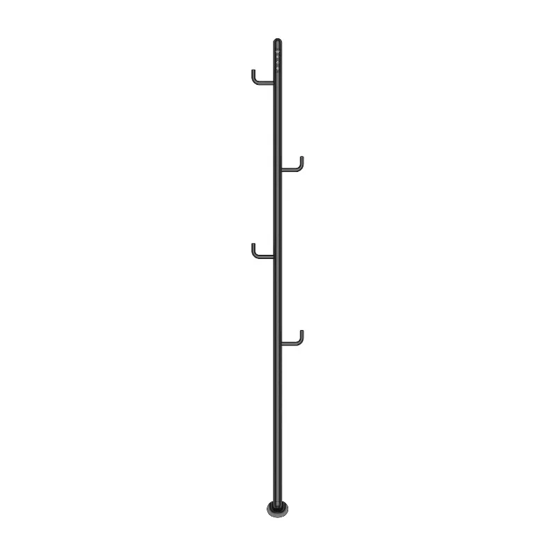 Bathroom smart electric towel rack, bathrobe drying wall rack