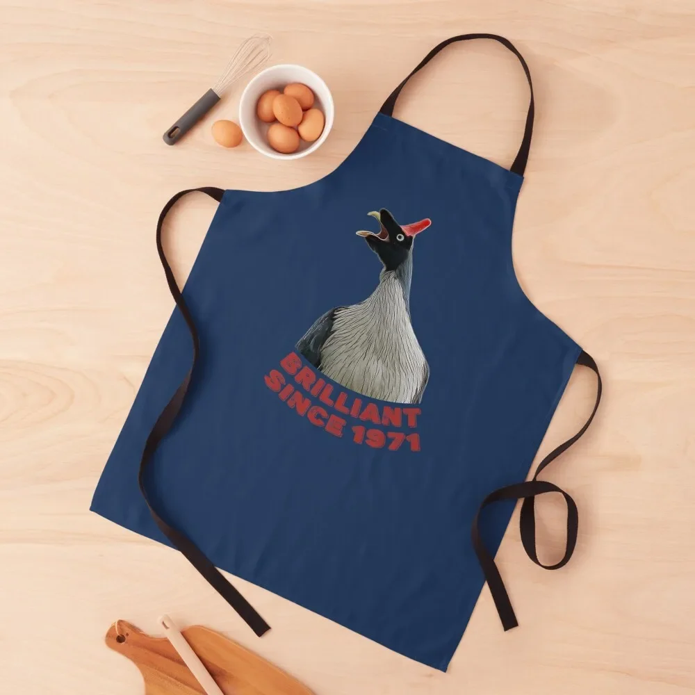 

Brilliant since 1971 Apron cooks clothes kitchen girl Apron