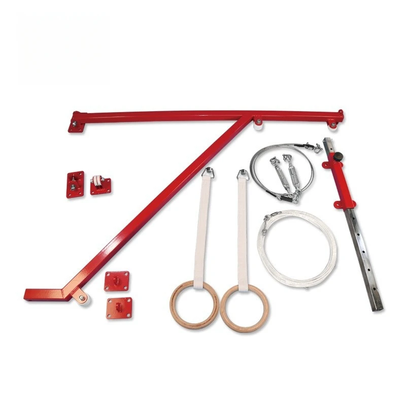 Advanced heavy-duty gymnastics wall mounted ring suitable for home and professional use