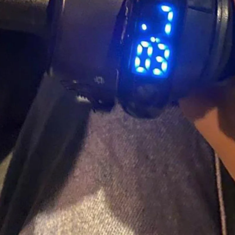 Stickable Electric Vehicle Onboard Watch, Waterproof Motorcycle Digital Display.