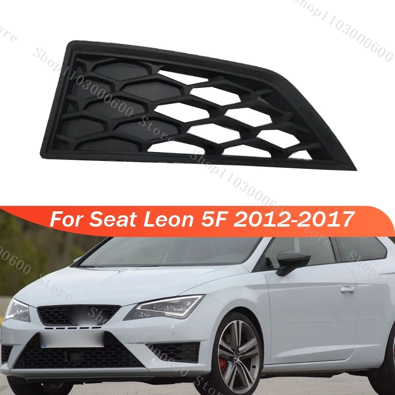 

Для Seat Leon 5F 2012 2013 2014-2017 крышка противотуманной фары рамка передний бампер решетка крышка автомобильные аксессуары 5F0853665C 5F0853666C