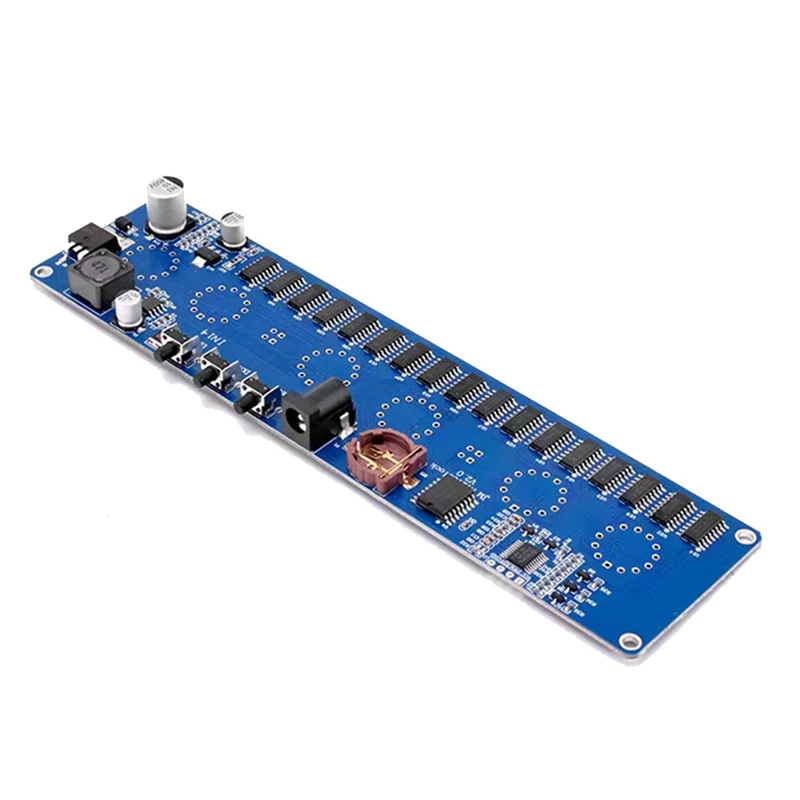 Module d'horloge électronique à monter soi-même, Micro USB 12V, Tube IN14 Nixie, LED numérique, Kit de Circuit imprimé PCBA, sans Tubes