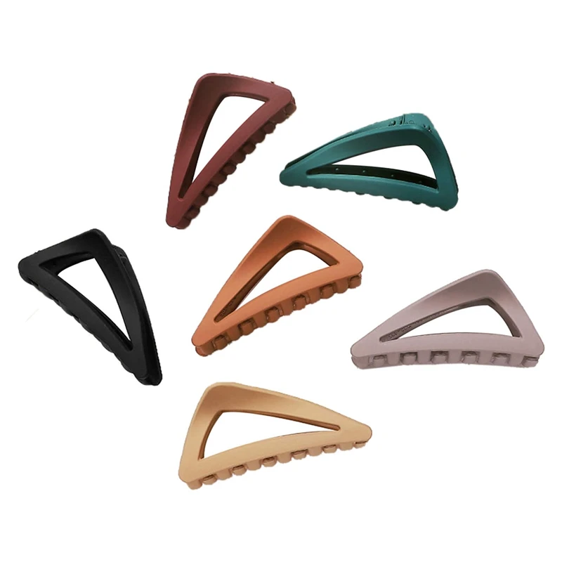 

Strong Fixed Hair Clip, Non-Slip Matte Claw Clip, Suitable For Women's Slender And Straight Hair