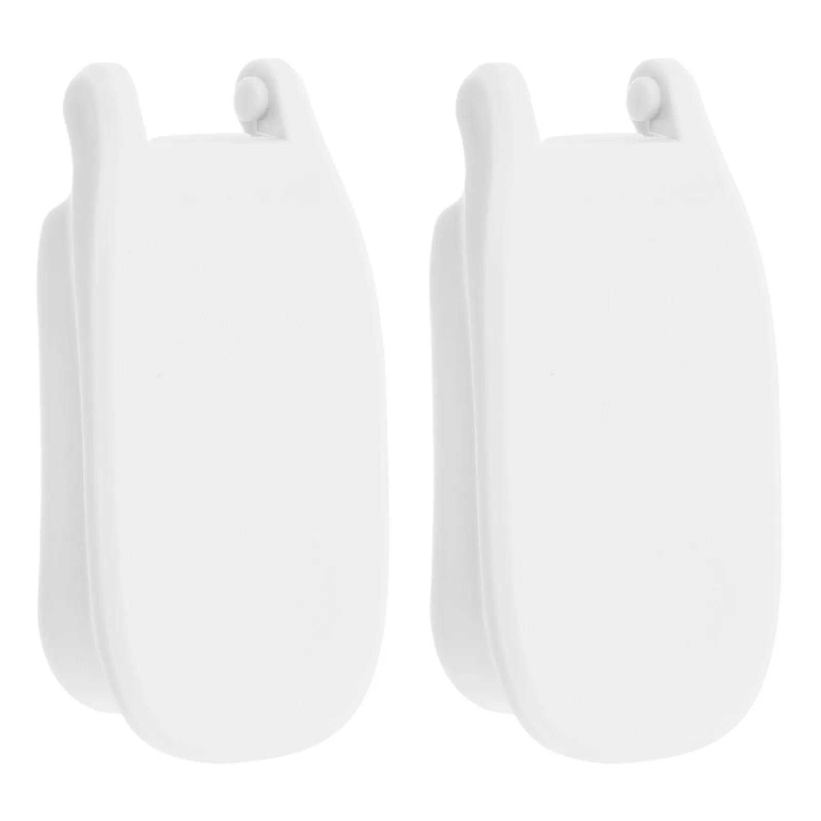 2Pcs Replacement Flip Cap for Baby Cups Leak Proof Snap Lock Hinged Cover Food Grade Plastic Spill Resistant Cup Lid