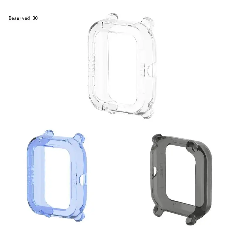 Compatible for GTS2mini Smartwatch Protective TPU Cover Washable Shockproof Shell Dustproof Flexible Case Anti Scratch