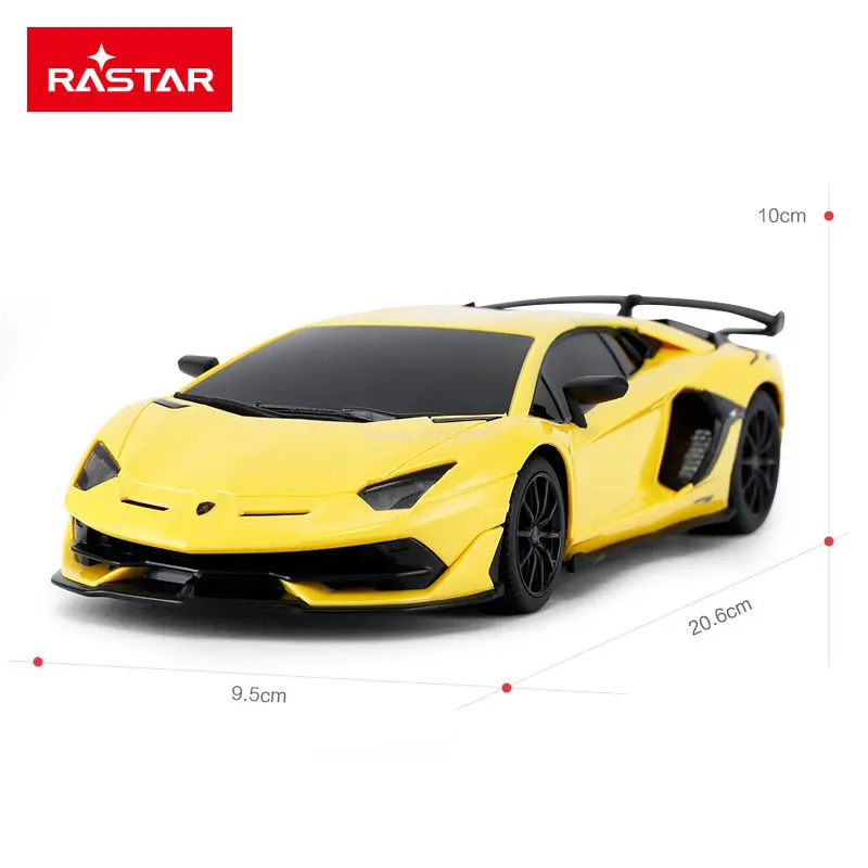 NEW Lamborghini Aventador SVJ RC Car 1:24 Scale Remote Control Toy Radio Controlled Car Model Auto Machine Gift for Kids Adults