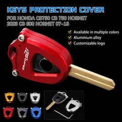 For HONDA CB750 CB 750 Hornet 2023 CB 600 Hornet 07-13 Motorcycle CNC Key Cover Case Shell Keys Protection keychain case