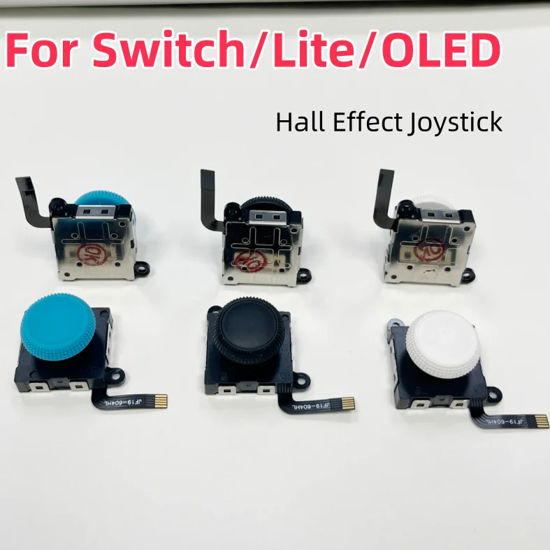 

50pcs/lot Hall Effect Joystick for Nintendo Switch/Lite/OLED Joycon Analog Thumb Stick No Drifting Hall Electromagnetic Stick