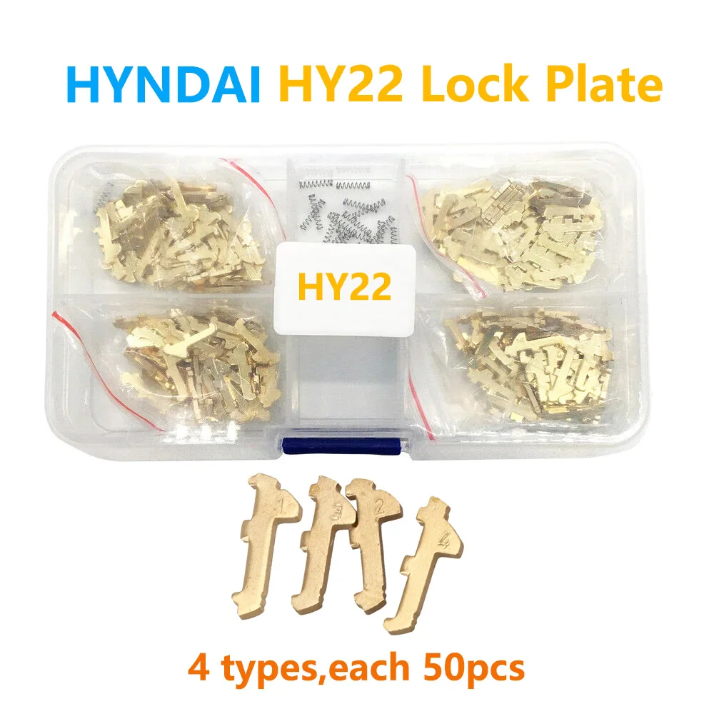 

Lock Plate HY22 Car Lock Reed Brass Material Repairing Work Plate For HYUNDAI/IX30/35/S8/K5/Verna/New Sportage e.t.c (200pcs)