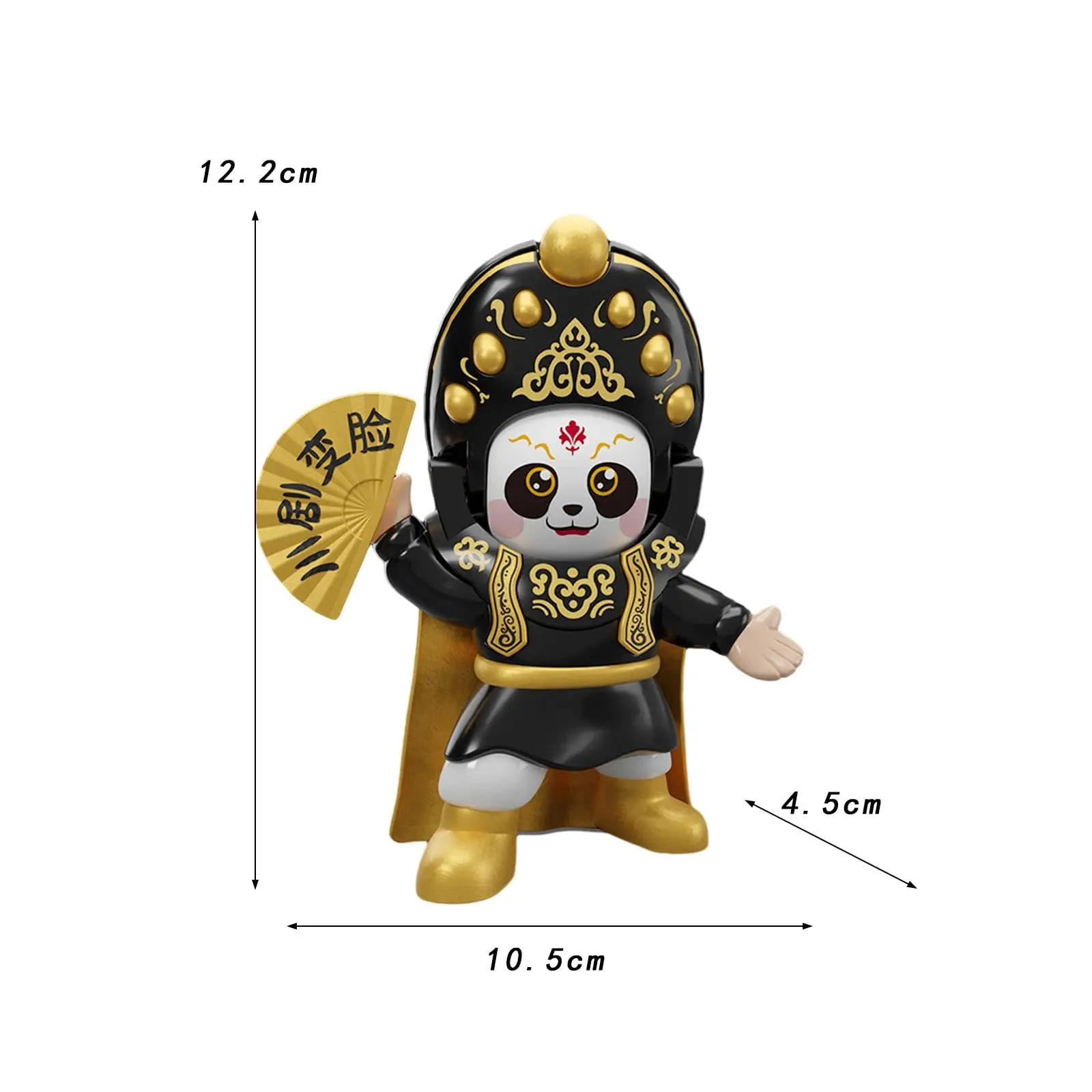 Classic Sichuan Opera Face Changing Doll, Chinese Folk Lucky Person Face Changing Design, Collection Decoration, Children's Gift