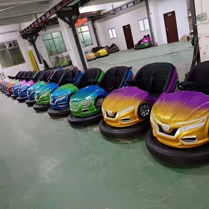 

Electric Fiberglass Bumper Cars for Outdoor/Indoor Use in Commercial Children's Playgrounds & Adventure Parks