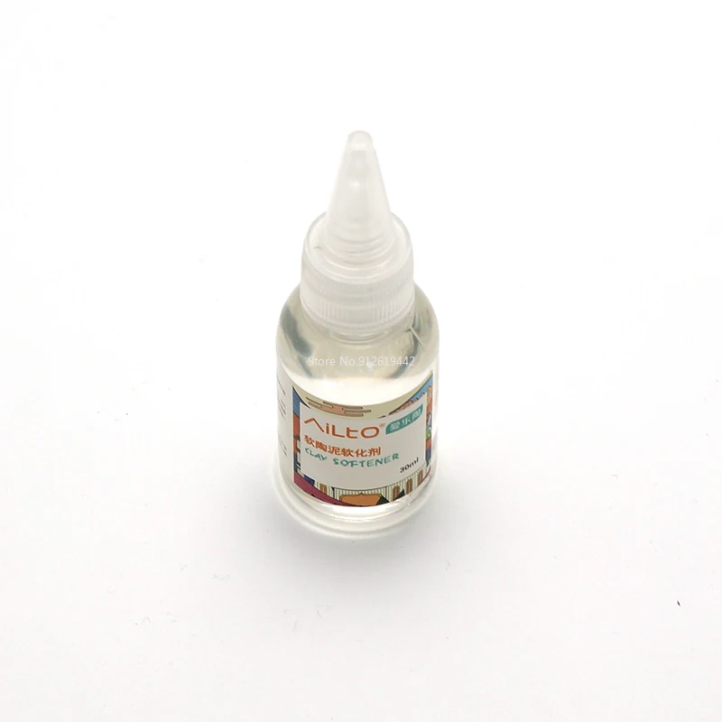 Clay Softener Soft and Hard Adjustment Clay Doll Making Softening Oil Auxiliary Tool Polymer Clay Pottery Tools