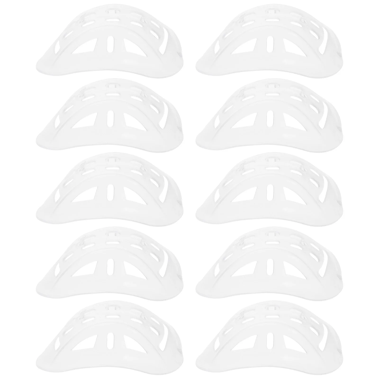 

10pcs Safety Hat Chin Pads Accessories Black Chin Cups 2cm Wide Strap Rubber Comfort Stability Protective Hard