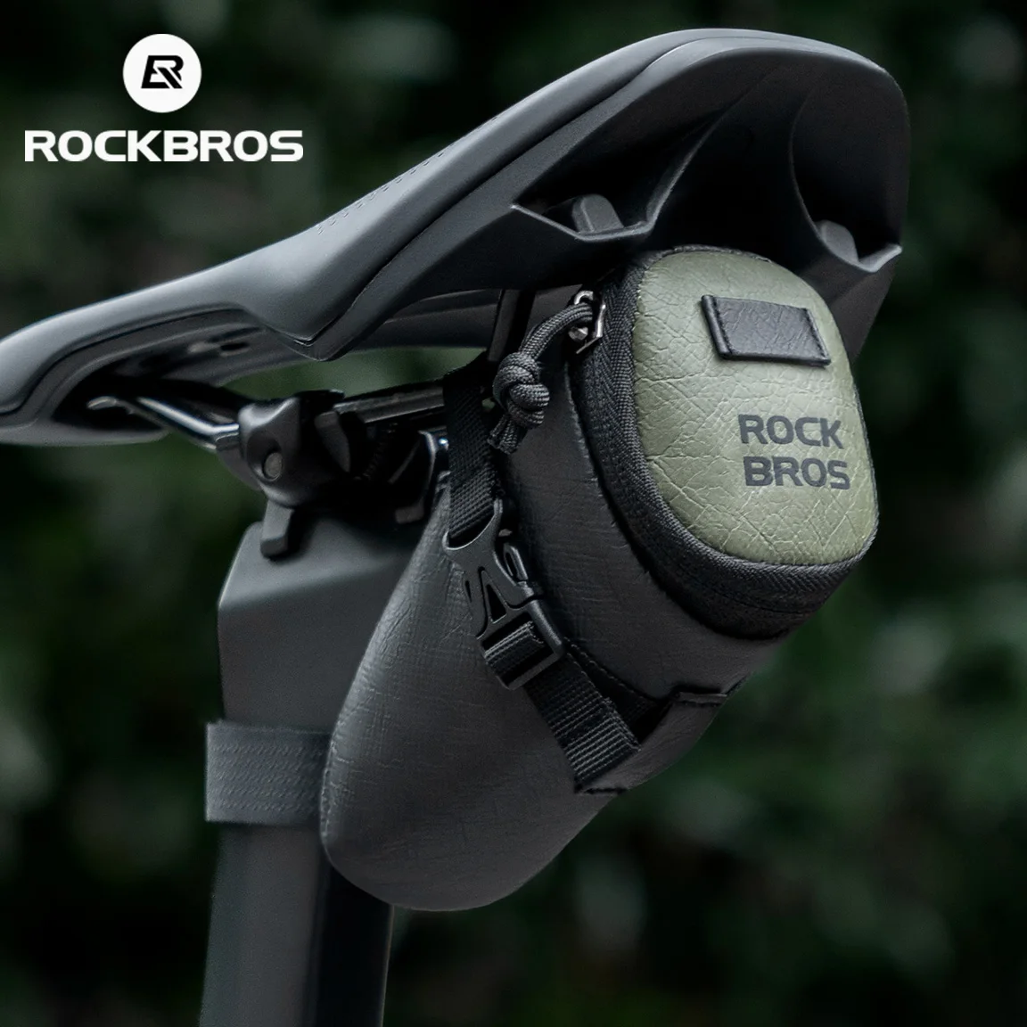

ROCKBROS 0,2 л велосипедная сумка, легкая водоотталкивающая сумка Tyvek, экологически чистая портативная складная седельная сумка для шоссейного велосипеда MTB