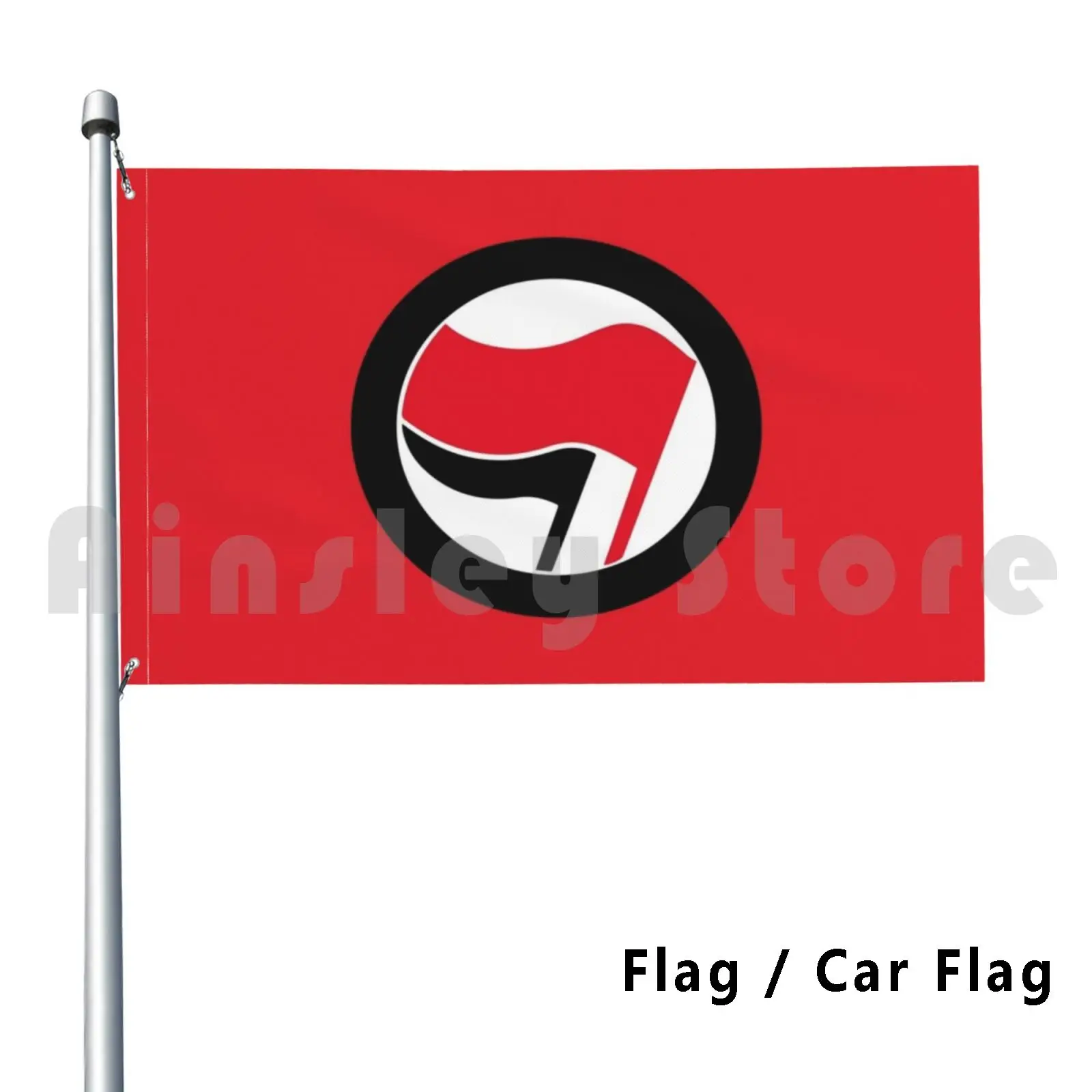 Proud Antifa Flag Car Flag Printing Custom Antifa Anti Racist George Blm Black Lives Matter Anti Capitalist Alt