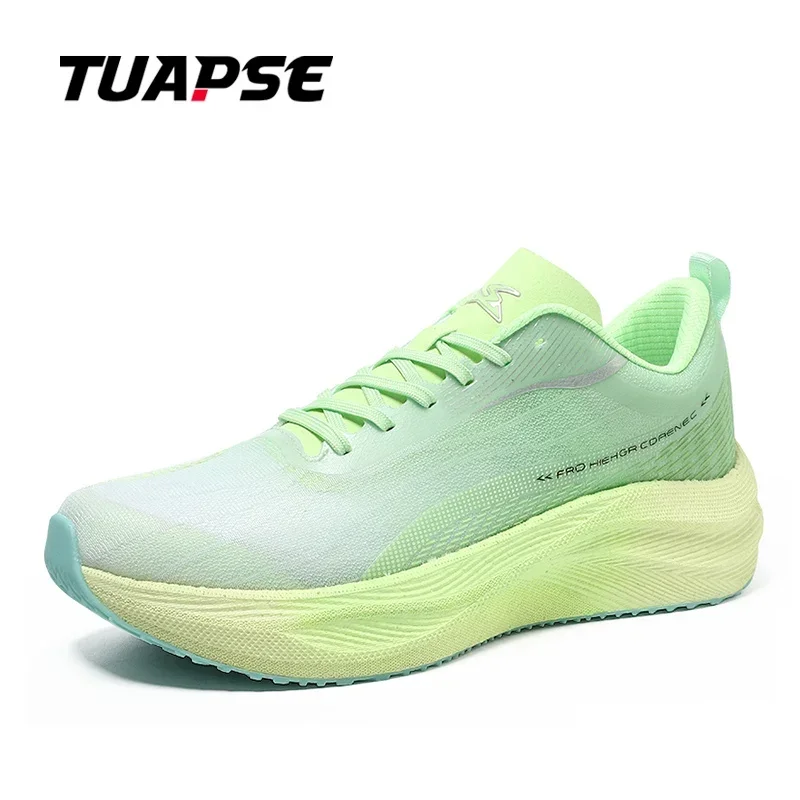 TUAPSE Couples Sport Shoes Men Women 2025 New Full Length Professional Marathon Carbon Board Soft Bottom Racing Running Shoes