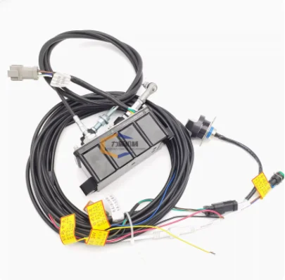 12V/24V Universal Throttle Motor with Automatic Idle Single/Doule Cable Accelerate Motor Foolproof Motor Excavator Parts