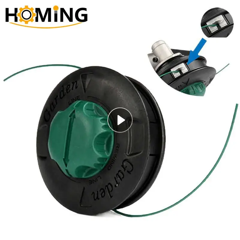 Universal M10 Alumínio Nylon Escova Cortador Cabeça Jardim Bump Spool Trimmer Linhas de Rosca Cortador Ferramenta Grass Máquinas Cortador Ferramentas