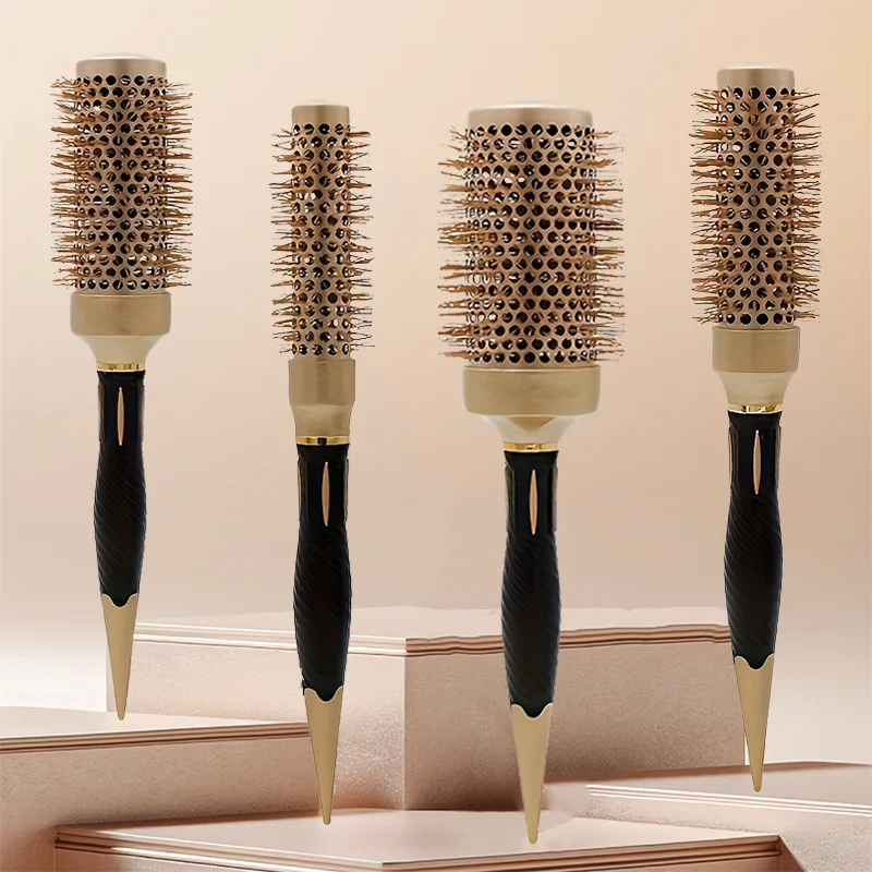 

1 шт. расческа для волос с золотым острым хвостом, создающая пушистые и вьющиеся волосы, подходит для всех типов волос