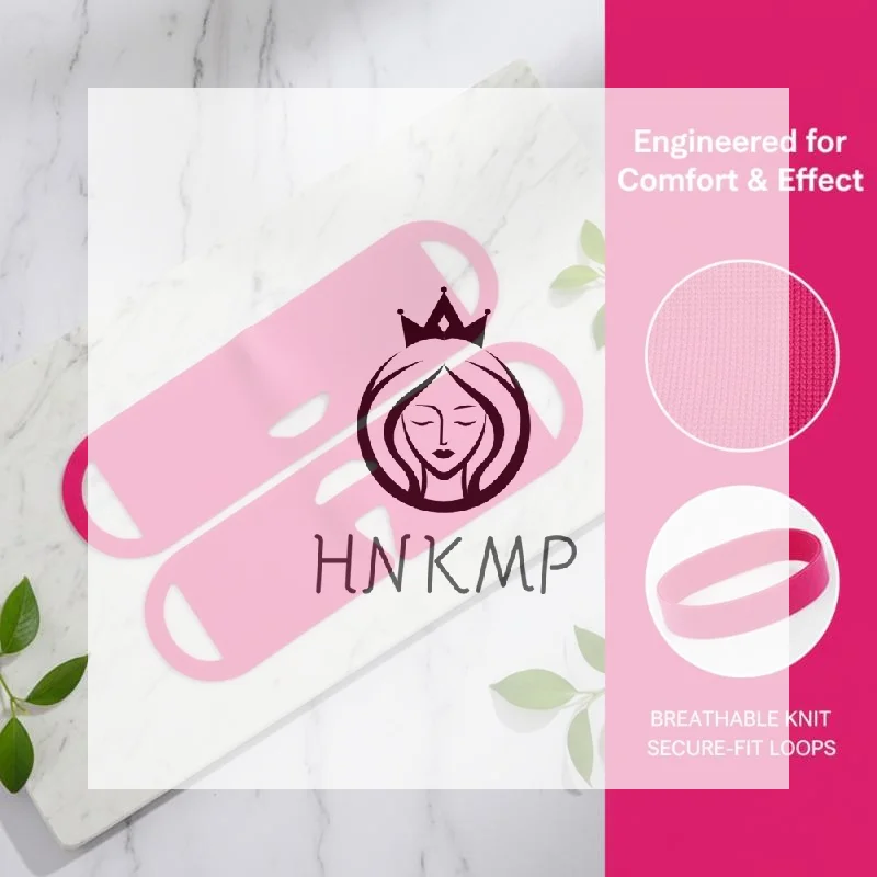 Face Lifting Mask Double V Shape For Reducing Chin Fat Tightening And Firming Facial Band For Night Use