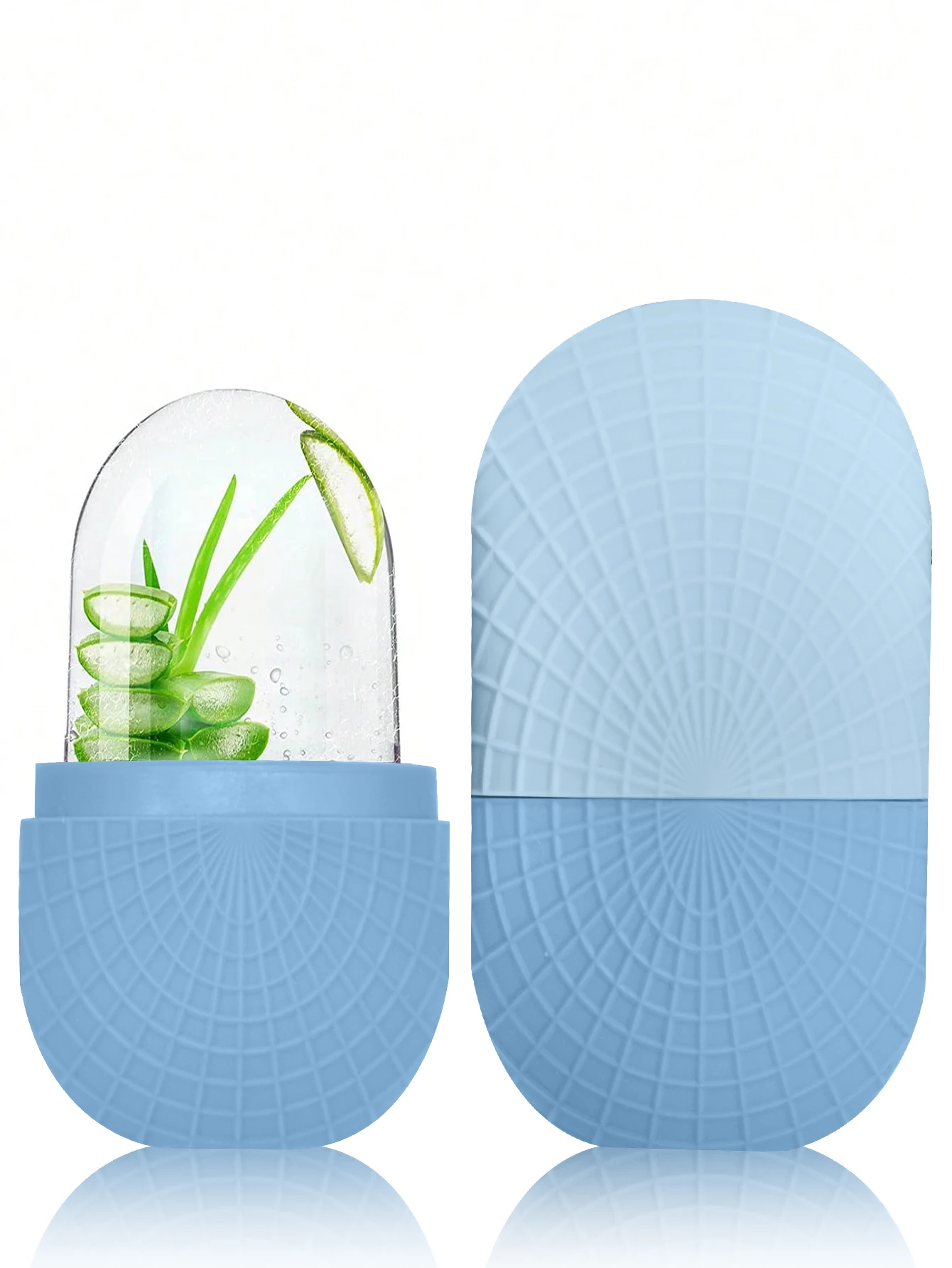 アップグレードされたアイスボールフェイスローラー シリコン製アイスモールド フェイスローラー スキンケア リフティング 引き締め フェイススキン 再利用可能なフェイシャルスキンケアツール