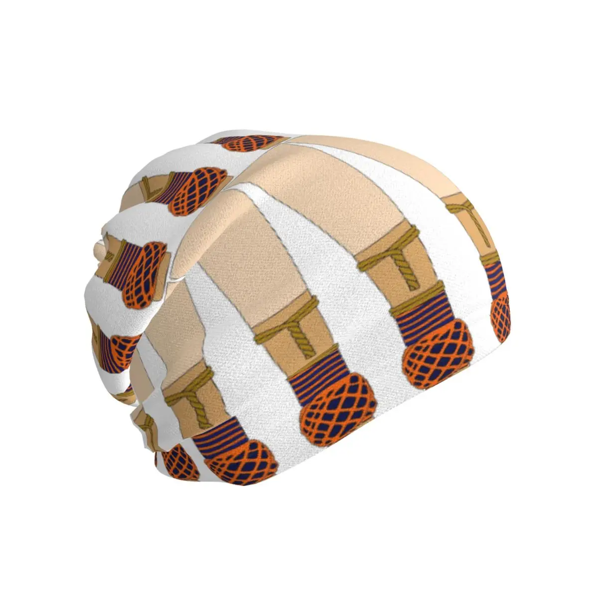 Bassoon Reed (Orange And Blue) Bandana Neck Gaiter Wrap Mask Scarf Outdoor Sports Balaclava For Men Women Adult Breathable