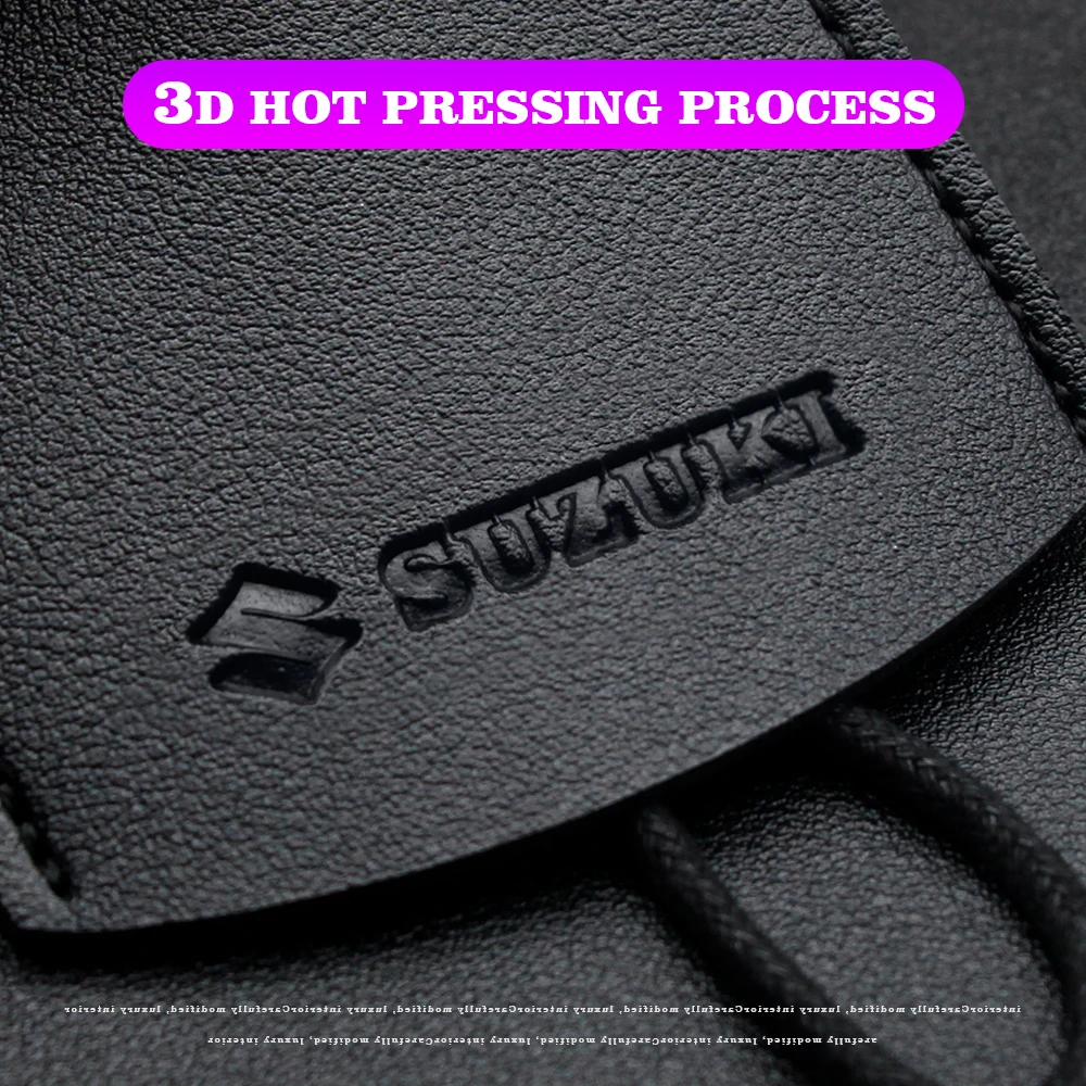 Car Key Case Multifunctional Pull-out Keychain Cover Large Capacity Storage Key Bag For Suzuki Grand Swift Jimny Vitara Baleno