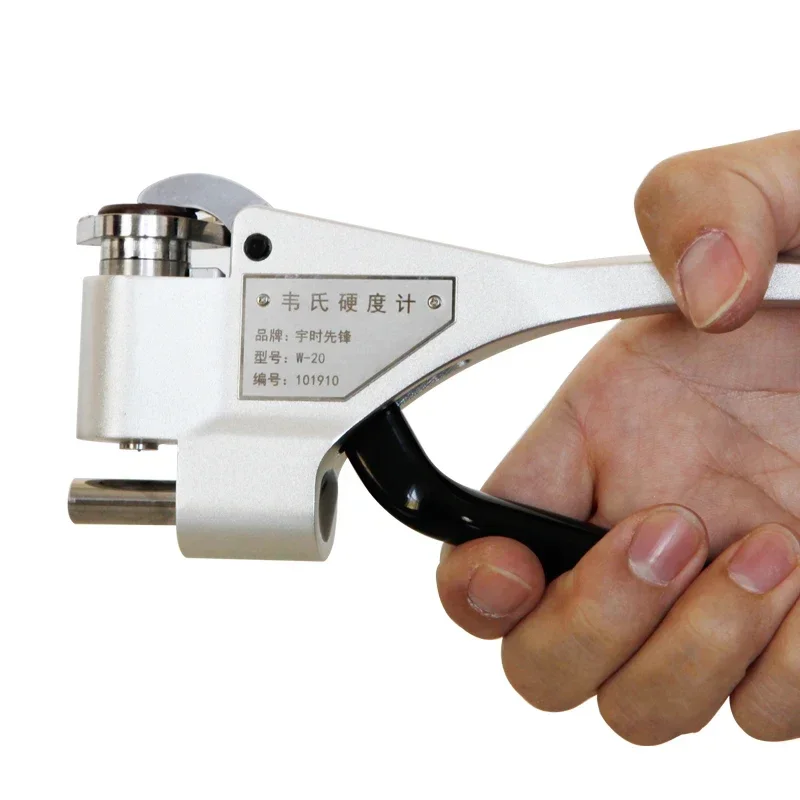 HST HENSGRAND for W20 Webster Hardness Tester for Red Copper Aluminum Brass Metal Alloy Testing Portable Handheld Durometer