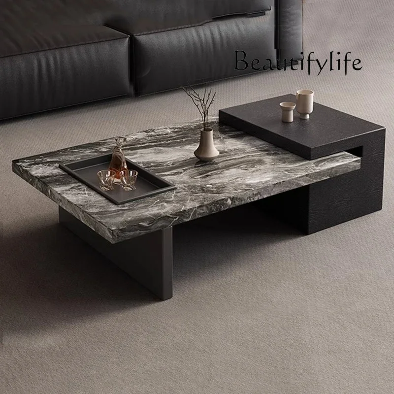 

gW Adjustable Moving Coffee Table Unique Minimalist Designer Cheap Side Table Luxury Living Room Meubles Entrance Hall Furniture