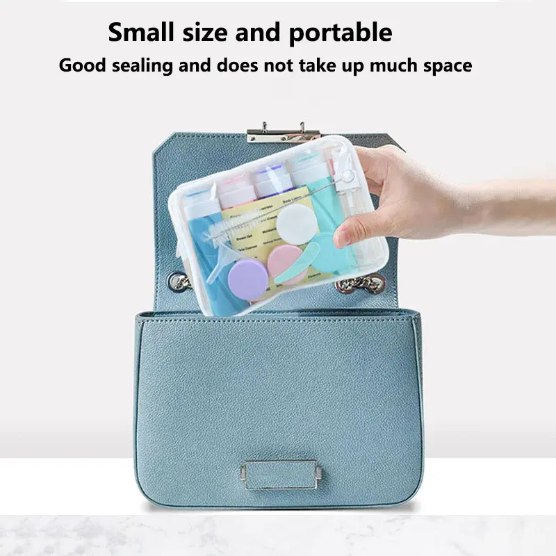 16 Pack Travel Bottles Set TSA for Toiletries Conditioner Shampoo Lotion Approved Leak Proof Silicone Squeezable Containers