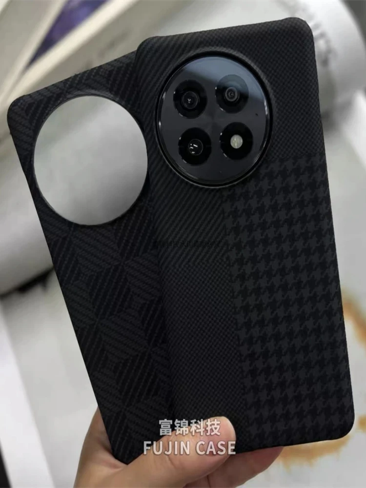 Grid Texture Slim Case dla OnePlus 13 12 R 11R ACE 5 Pro 3 One Plus 13R OnePlus12 Lekki PC Hard Back Cover Fashion Bumper — zdjęcie produktu 7