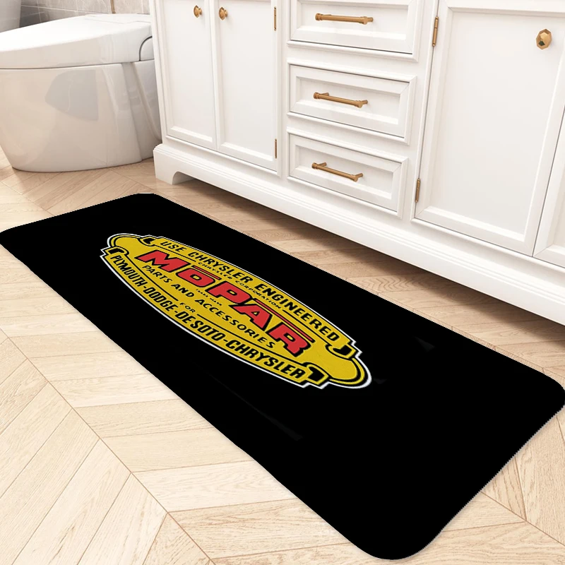 Bathroom Foot Mat D-Mopars Custom Entrance Door Doormat Non-slip Hallway Kitchen Floor Carpet Entryway Bedroom Living Room Rug