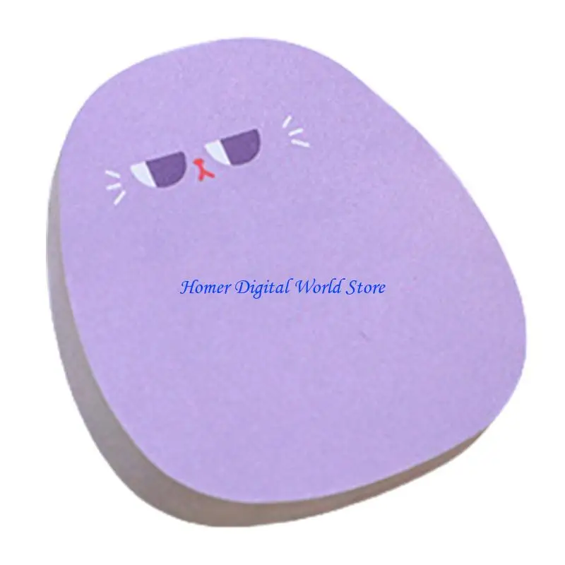 h55f 60 시트 자체 adheive 메모 색상의 음표 종이 작은 주머니 메모장 학생 교사 사무실 직원을위한 장려 된 시트